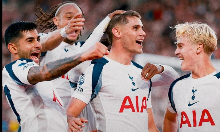 Xavi Simons i sjell fat, Tottenham fiton bindshëm në derbin e Londrës (video)