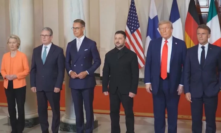 “Zbarkojnë” në SHBA liderët evropianë! Trump: Gati të kalojmë në fazën e dytë të sanksioneve kundër Rusisë