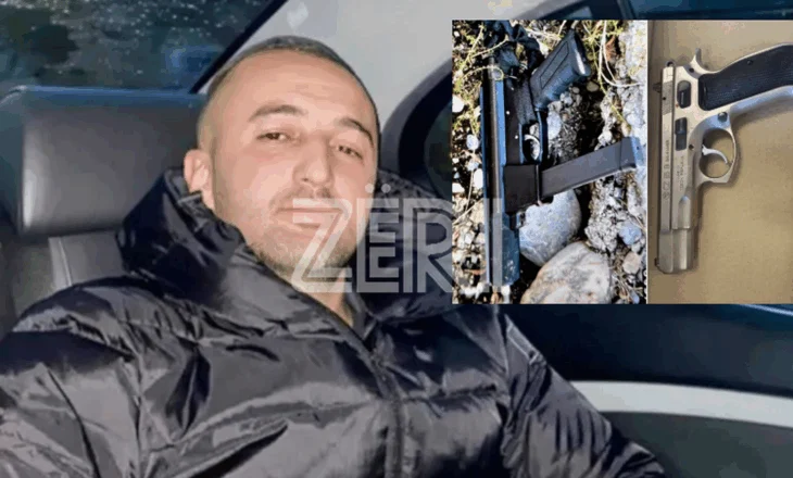 Zbrazi karikatorin në mes të lokalit në Shkodër dhe la të vdekur dy persona, armët që iu gjetën autorit