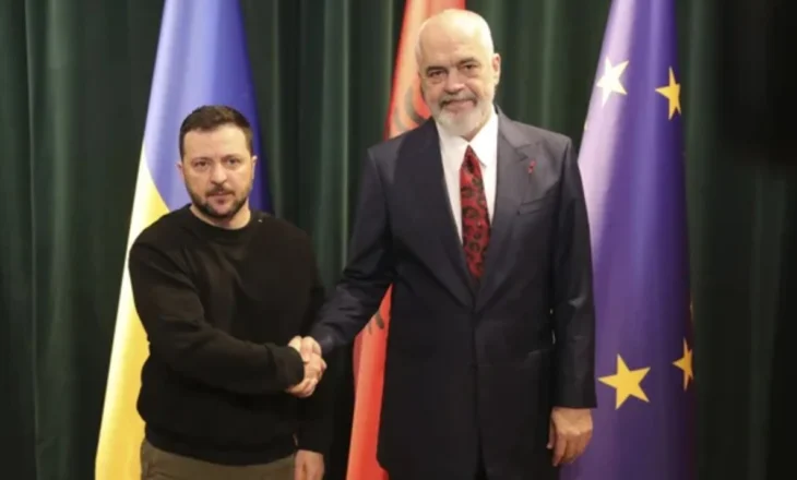 Zelensky mesazh urimi për Ramën: I uroj suksese në ambicien për integrimin evropian të Shqipërisë