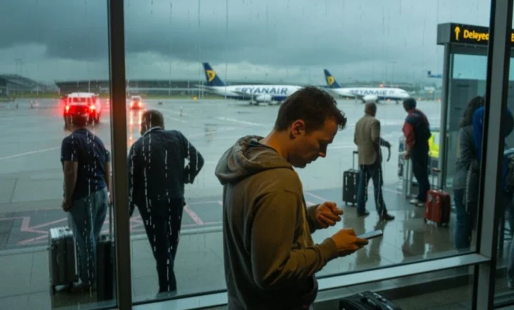 Zjarri shkakton vonesa në aeroportin e Londrës nga nisen fluturimet për Tiranë dhe Prishtinë