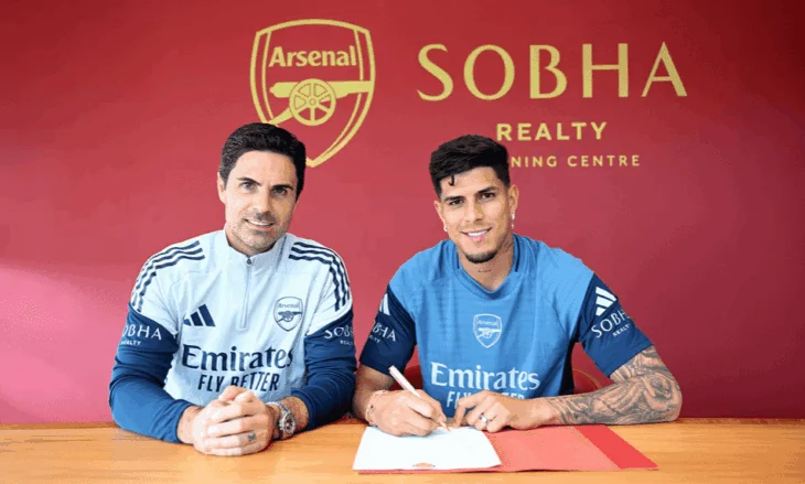 Zyrtare: Arsenal nënshkruan me Piero Hincapie