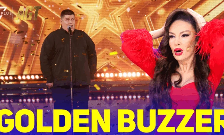 Andrea Bocelli shqiptar! “Tërmet” dhe Golden Buzzer në natën e parë të AGT, nuk keni parë gjë akoma