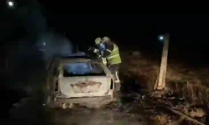 Automjeti me 2 automatikë u gjet i djegur në Tapizë, u përdorën për të qëlluar Qazim Kukën