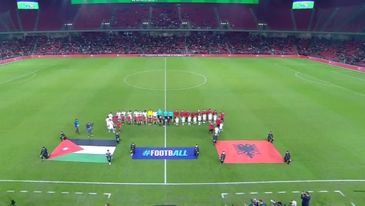 Barazim në “Air Albania”, jordanezët shënojnë dy gola në pjesën e parë (video)