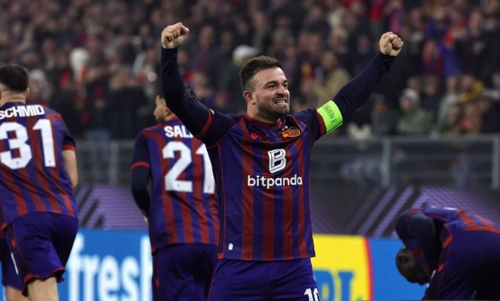 Basel mposht Stuttgart nën drejtimin e Shaqirit e Ajetit!
