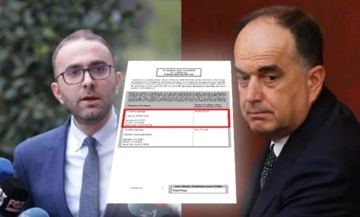 Begaj e mohoi, PD publikon dokumentet: I biri paguhet 30 mijë euro nga kompania e Presidencës