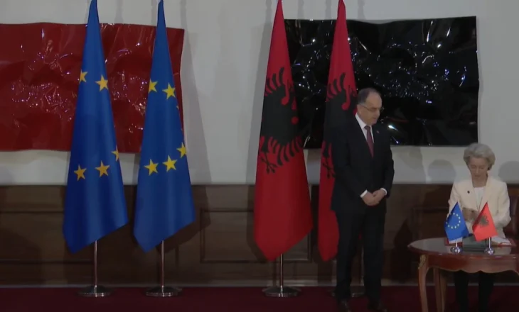 Begaj pret Presidenten e KE-së në Presidencë