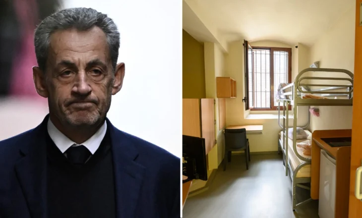 Brenda qelisë prej 9 metrash katrorë ku po vuan dënimin Sarkozi, simbolika e librave që mori me vete