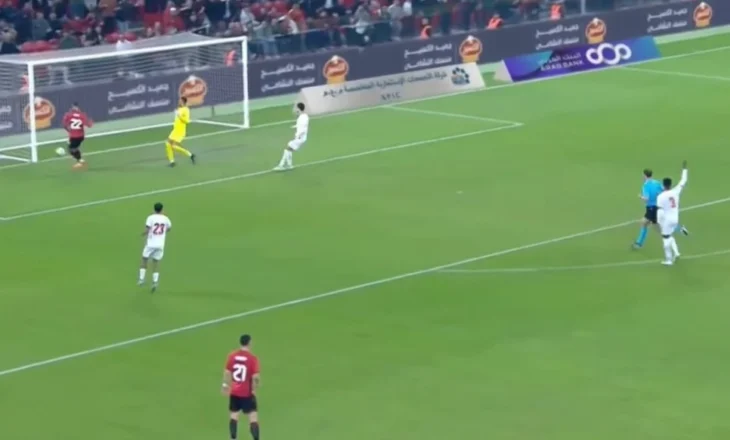 Brojës i mjaftojnë 4 minuta në fushë për të gjetur golin, Shqipëria në avantazh (video)