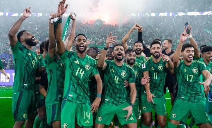 Çdo futbollist i Arabisë Saudite fitoi 1 mln euro për kualifikimin në Kupën e Botës
