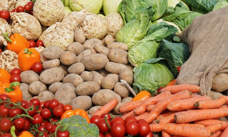 Çmimet e eksportit të zarzavateve shqiptare në gusht, rritje vjetore 5.2%
