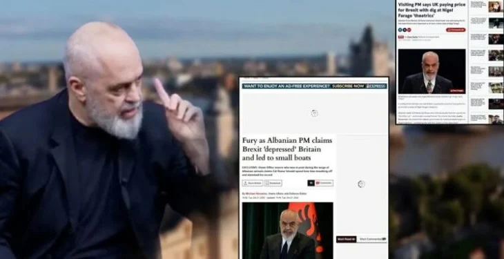 Deklaratat e Ramës në Londër/ Mediat britanike kritikojnë kryeministrin: Nuk ka idenë se për çfarë po flet, ka..