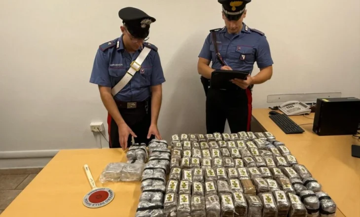 Droga e ‘malësive’ të Shqipërisë në Sardenjë, gjenden 51 kg hashash të fshehura në Bari