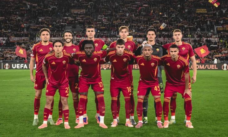EUROPA LEAGUE, 45′ e para: Roma befasohet në shtëpi nga çekët, Lille nga grekët
