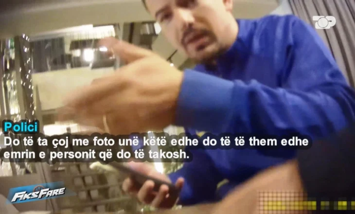 “Fiks Fare” kapi me zë dhe figurë policin e Rinasit duke marrë ryshfet, arrestohet Kevin Kosova