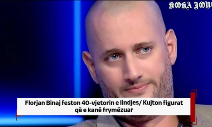 Florjan Binaj feston 40-vjetorin e lindjes! Kujton figurat që e kanë frymëzuar