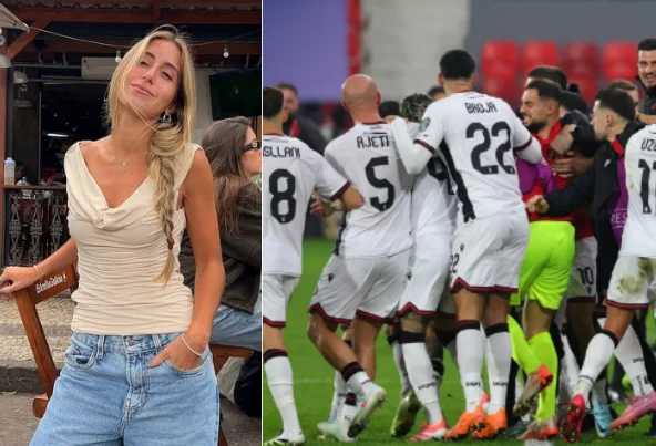 FOTO/ Nuk është Manaj, vajza e Silvinjos për futbollistin tjetër të Kombëtares: Meriton një çmim
