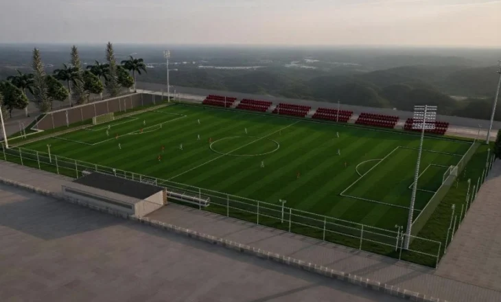 Fushë e re futbolli në standardet e UEFA në Katund të Ri në Durrës, projekti