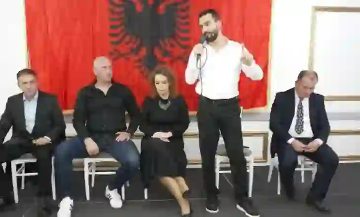 Gara për bashkinë e Tiranës, Adriatik Lapaj del në mbështetje të kandidatit Florian Binaj