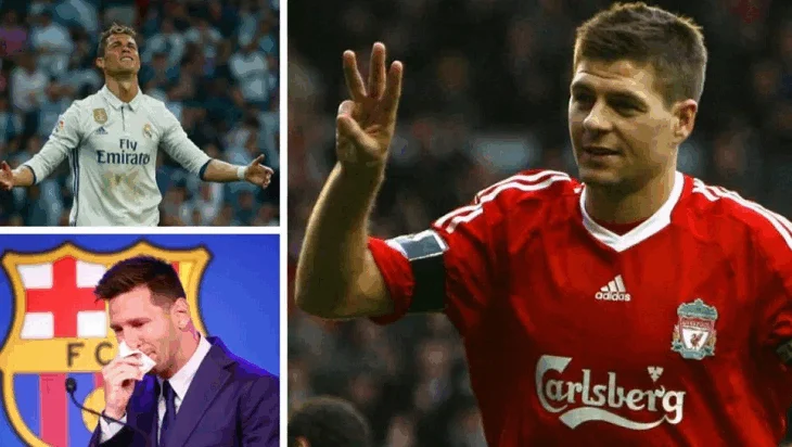 Gerrard injoron CR7 dhe Messi-n, zbulon 3 kundërshtarët më të fortë