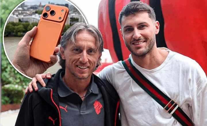 Gimenez zbulon çfarë bëri Modric, sapo mbërriti te Milani: Iu dhuroi të gjithëve nga një iPhone