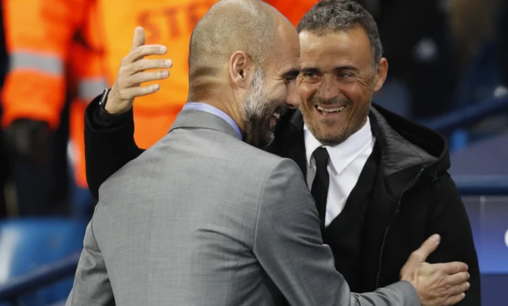 Guardiola kërkon t’i prishë punë mikut të tij Luis Enrique, 120 milionë euro për yllin e PSG-së