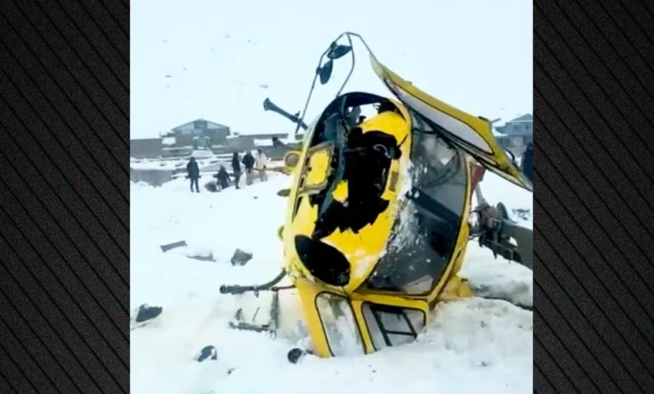 Helikopteri rrëzohet pranë bazës së Everestit në Nepal, shpëton mrekullisht piloti
