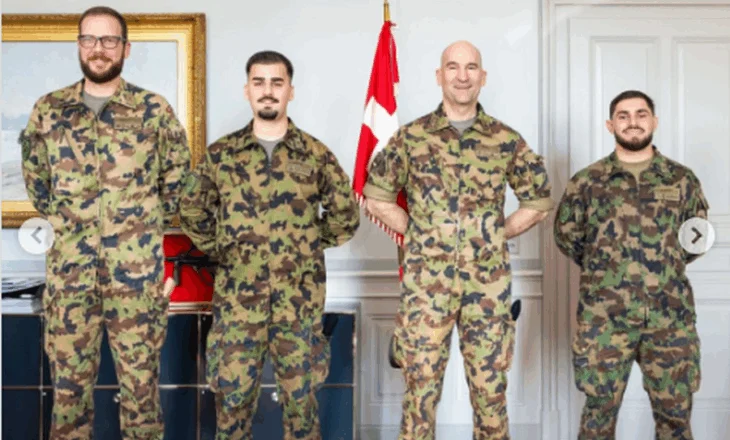 “Heronj” në Zvicër tre ushtarët shqiptarë/ Shpëtuan jetën e një gruaje, ushtria zvicerane i dekoron