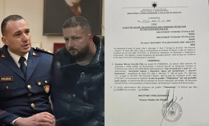 I arrestoi mikun kriminel/ Ilir Prodës nuk i del inati me shef Palin, e ‘internon’ në Kukës