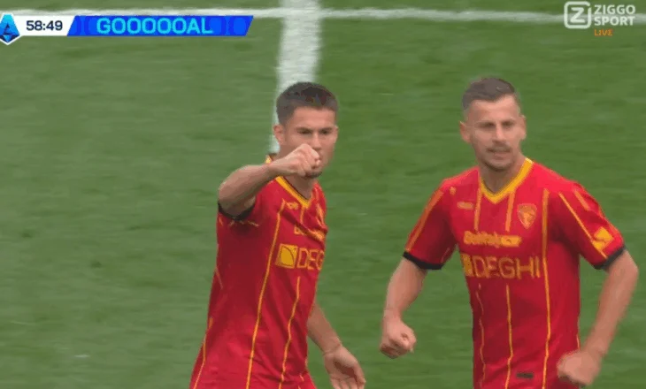 I çmendur! Goli i parë në Serinë A dhe ishte “anormal”, Medon Berisha shënon nga goditja e dënimit (VIDEO)