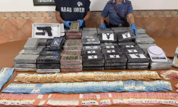 I gjenden në shtëpi 200 kg kokainë me vlerë 16 milionë euro/ Arrestohet në Romë një 23-vjeçar shqiptar