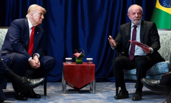 I vendosi tarifë 50% për gjyqin ndaj Bolsonaros, Trump ul tonet me Brazilin në takim me presidentin Lula: Mendoj se do arrijmë marrëveshje