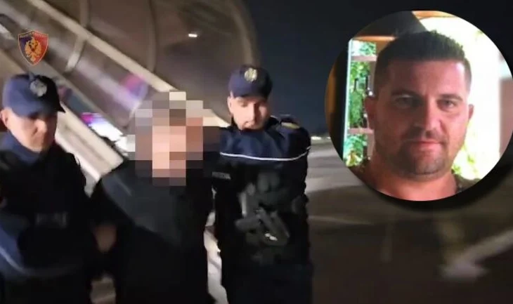 I veshur me të zeza dhe duar të lidhura, Shkëmbi ekstradohet nga Dubai, roli i tij në atentatin ndaj ish-Prokurorit