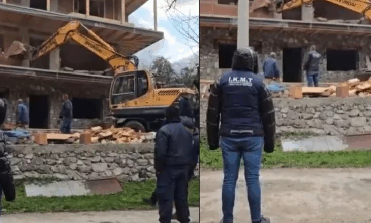 IKMT rikthehet sërish në Theth, shemben 35 objekteve të tjera pa leje