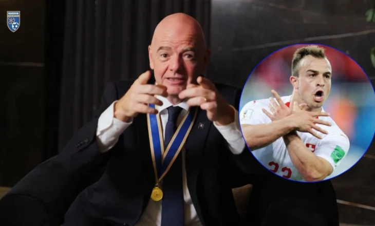 Infantino i sinqertë: Nëse FIFA do e pranonte më herët, Shaqiri do luante për Kosovën