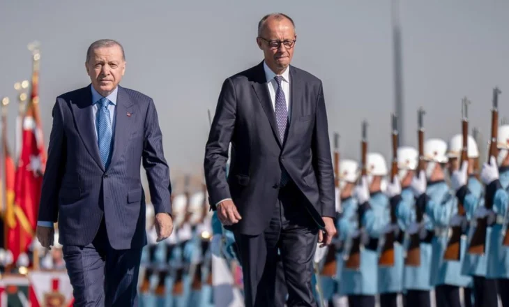 Kancelari gjerman shkon për vizitë te Erdogani