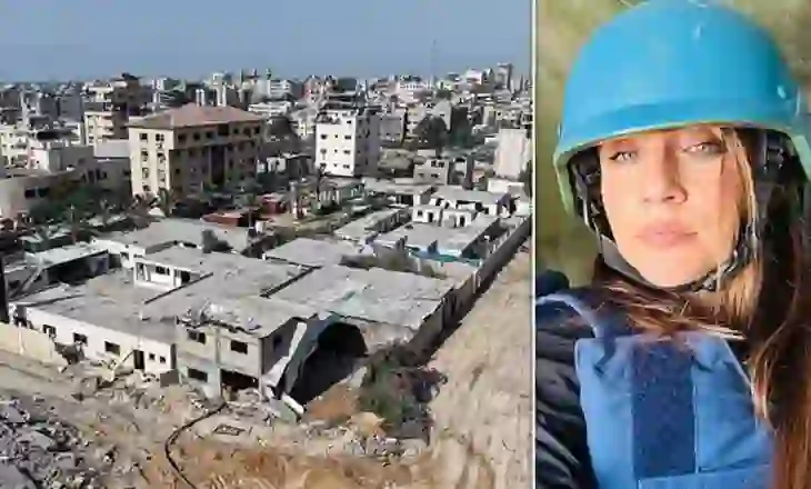 Korrespondentja për e “Daily Mail”, Natalie Lisbona, brenda qytetit të shkatërruar të Gazës