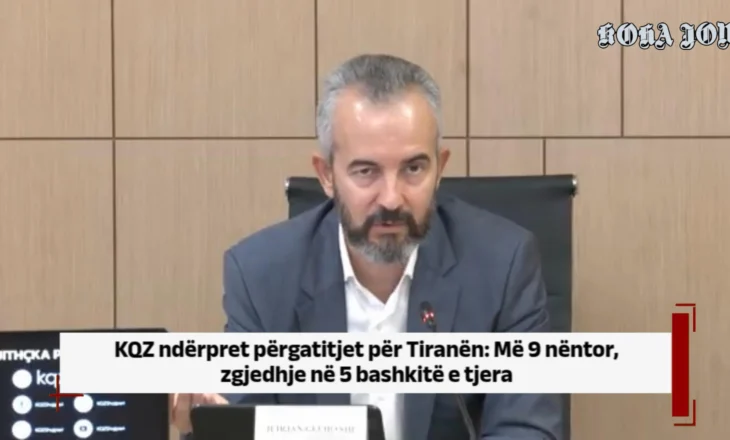 KQZ ndërpret përgatitjet për Tiranën: Më 9 nëntor, zgjedhje në 5 bashkitë e tjera