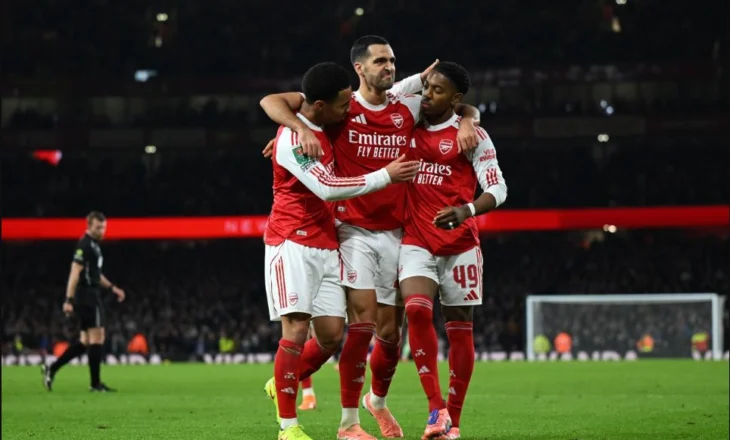 Kualifikim në çerekfinale, Arsenal, City dhe Chelsea kalojnë më tej në CARABAO Cup