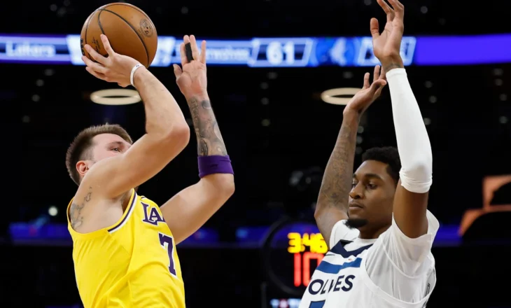 Lakers korrin suksesin e parë falë Doncic, humbasin Boston, Golden State e Phoenix