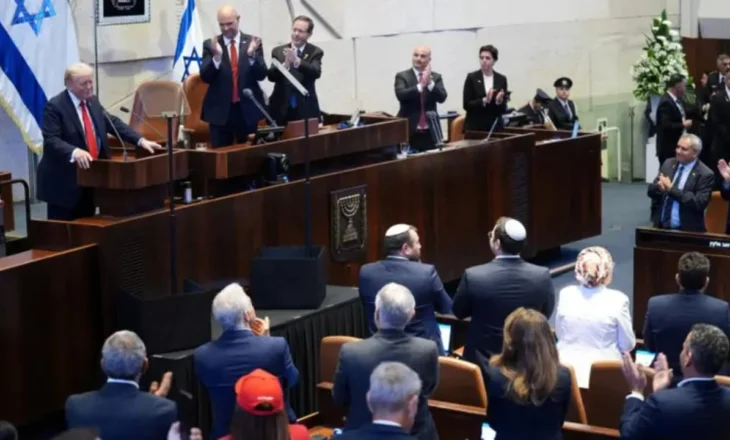 Lirimi i pengjeve/ Trump i drejtohet parlamentit izraelit : Një ditë gëzimi dhe shprese të madhe