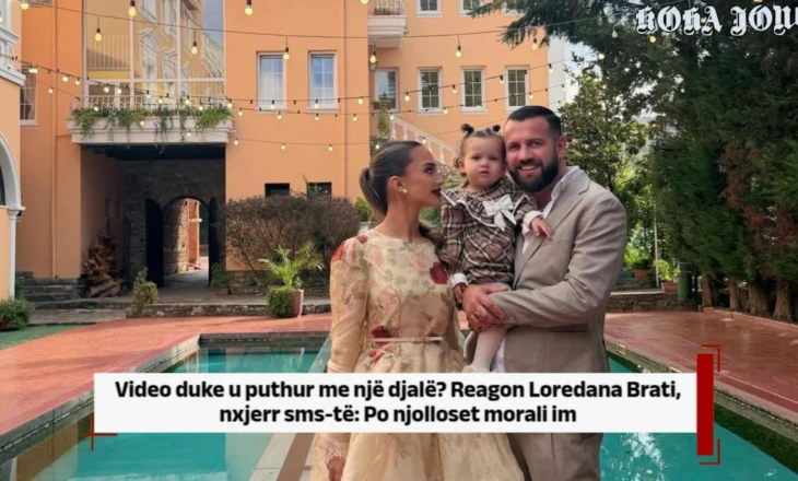 Luizi dhe Kiara shfaqen me vajzën, pamjet që po rrëmbejnë zemrat e ndjekësve