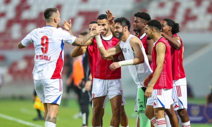 Manaj abonohet me 45+1′, goli vlen për Al Sharjah