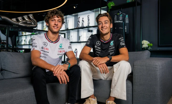 Mercedes zyrtarizon dy pilotët për vitin 2026, kontratë 1-vjeçare për Russell dhe Antonelli