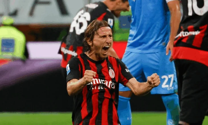 Milani, asnjë dyshim për 40-vjeçarin Modric. Vetëm Rabiot vrapoi më shumë se ai ndaj Napolit