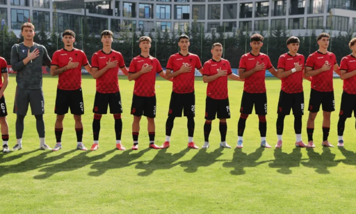 Miqësorja e dytë, Kombëtarja U-19 barazon 2-2 me Irlandën