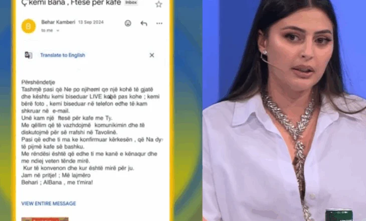 Mjeku e përndiqte prej një viti, gazetarja Albana Bejko zbulon sms për herë të parë: Jam burri i ëndrrave të tua