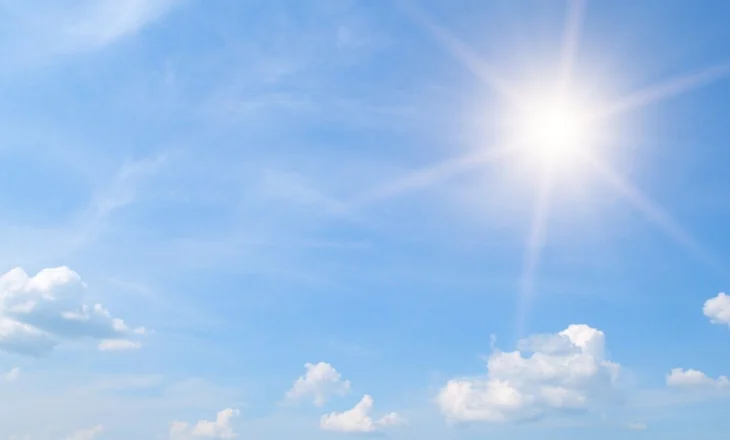 Mot i kthjellët në gjithë territorin, kushte atmosferike të qëndrueshme