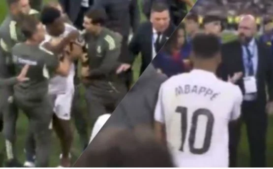 Ndërhyn edhe policia, sherr masiv te Real Madrid-Barcelona